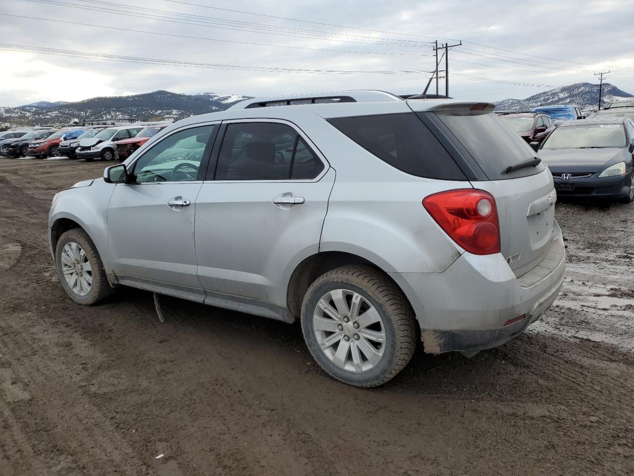 2011 Chevrolet Equinox VIN 2GNALPEC6B1138017 Copart auction photo, front end damage thumbnail 2