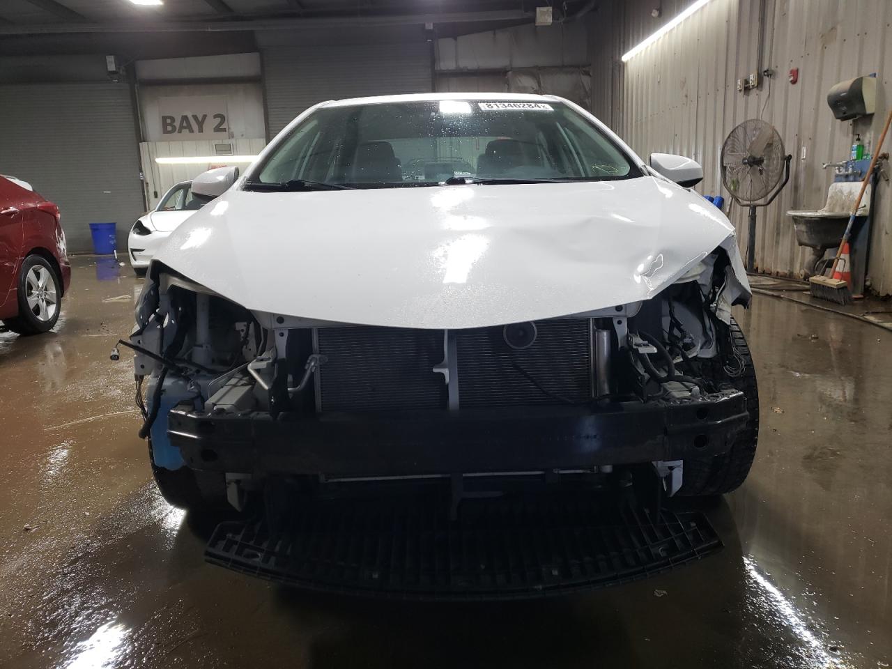 2016 Toyota Corolla VIN 2T1BURHE6GC519054 Copart auction photo, front end damage thumbnail 5