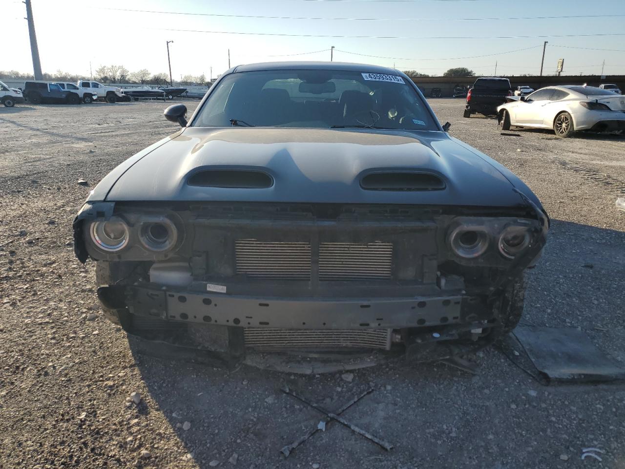 2019 Dodge Challenger VIN 2C3CDZL90KH756429 Copart auction photo, front end / side damage thumbnail 5