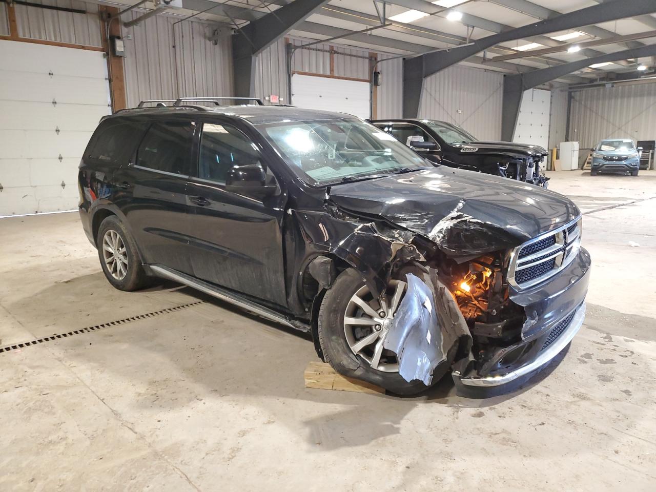 2017 Dodge Durango VIN 1C4RDJAGXHC627294 Copart auction photo, front end damage thumbnail 4