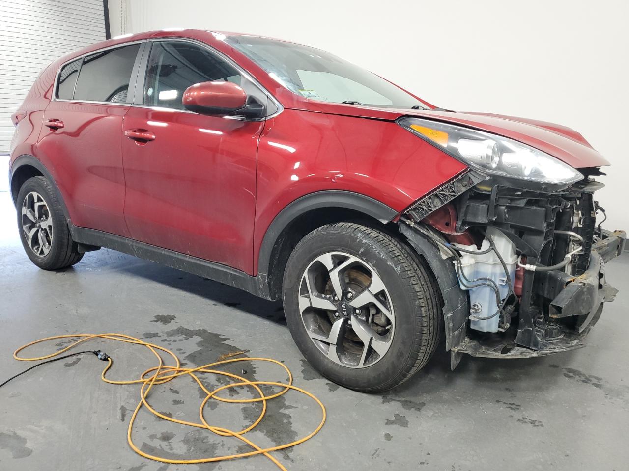 2021 KIA Sportage VIN KNDPM3AC1M7926997 Copart auction photo, front end / mechanical damage thumbnail 4