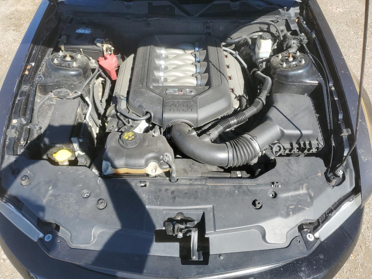 2011 Ford Mustang VIN 1ZVBP8CF3B5103385 Copart auction photo, side / rear end damage thumbnail 11