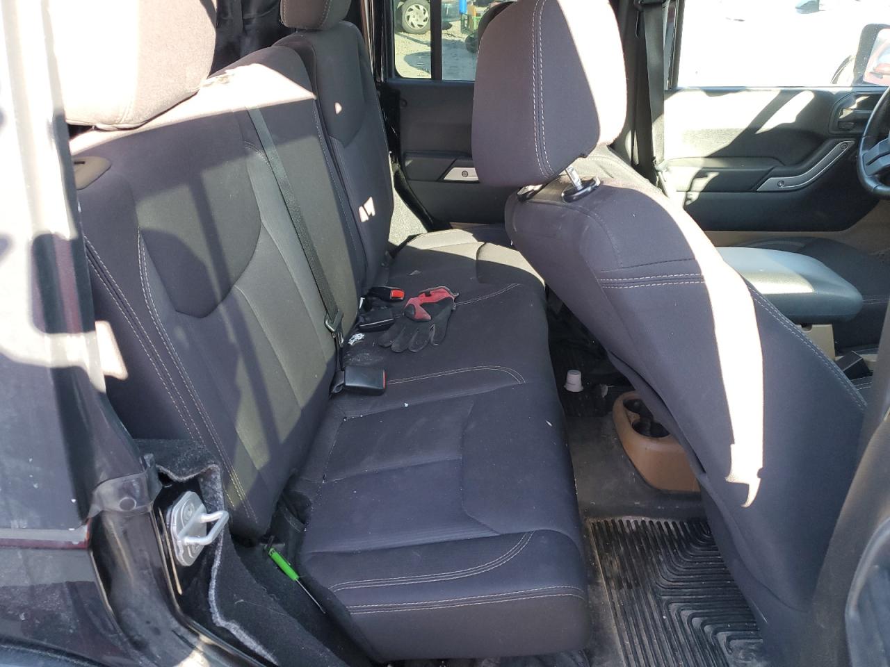 2013 Jeep Wrangler VIN 1C4BJWEG0DL629213 Copart auction photo, rear end / undercarriage damage thumbnail 11