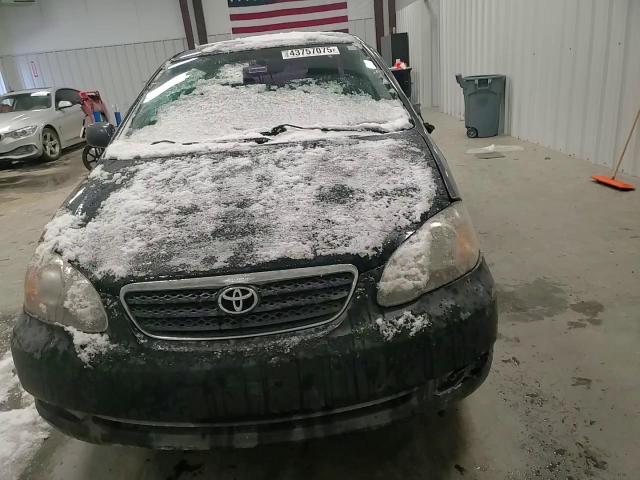 2008 Toyota Corolla VIN 2T1BR32E78C885470 Copart auction photo, side damage thumbnail 11