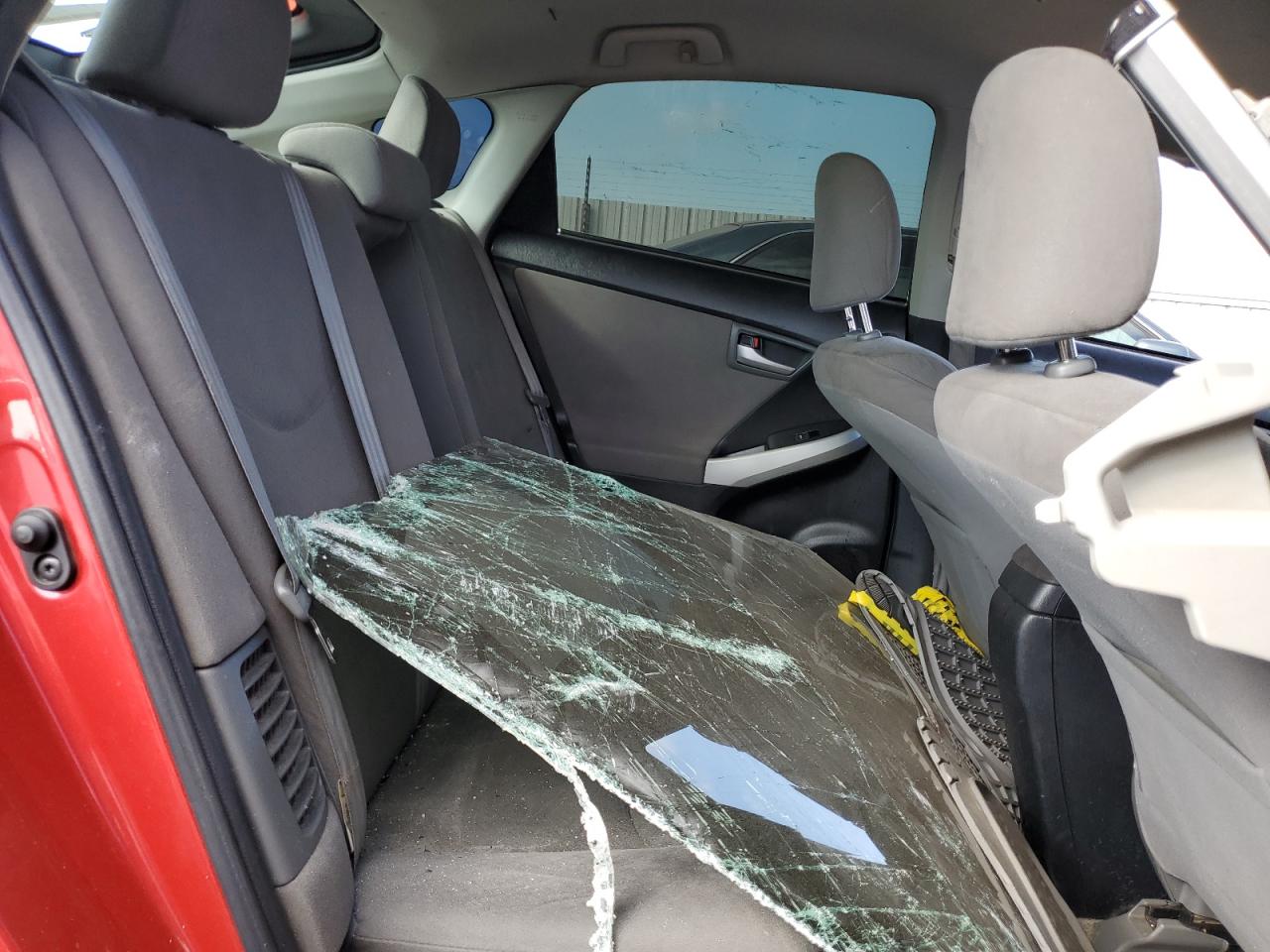 2013 Toyota Prius VIN JTDKN3DU3D0349863 Copart auction photo, all over damage thumbnail 10