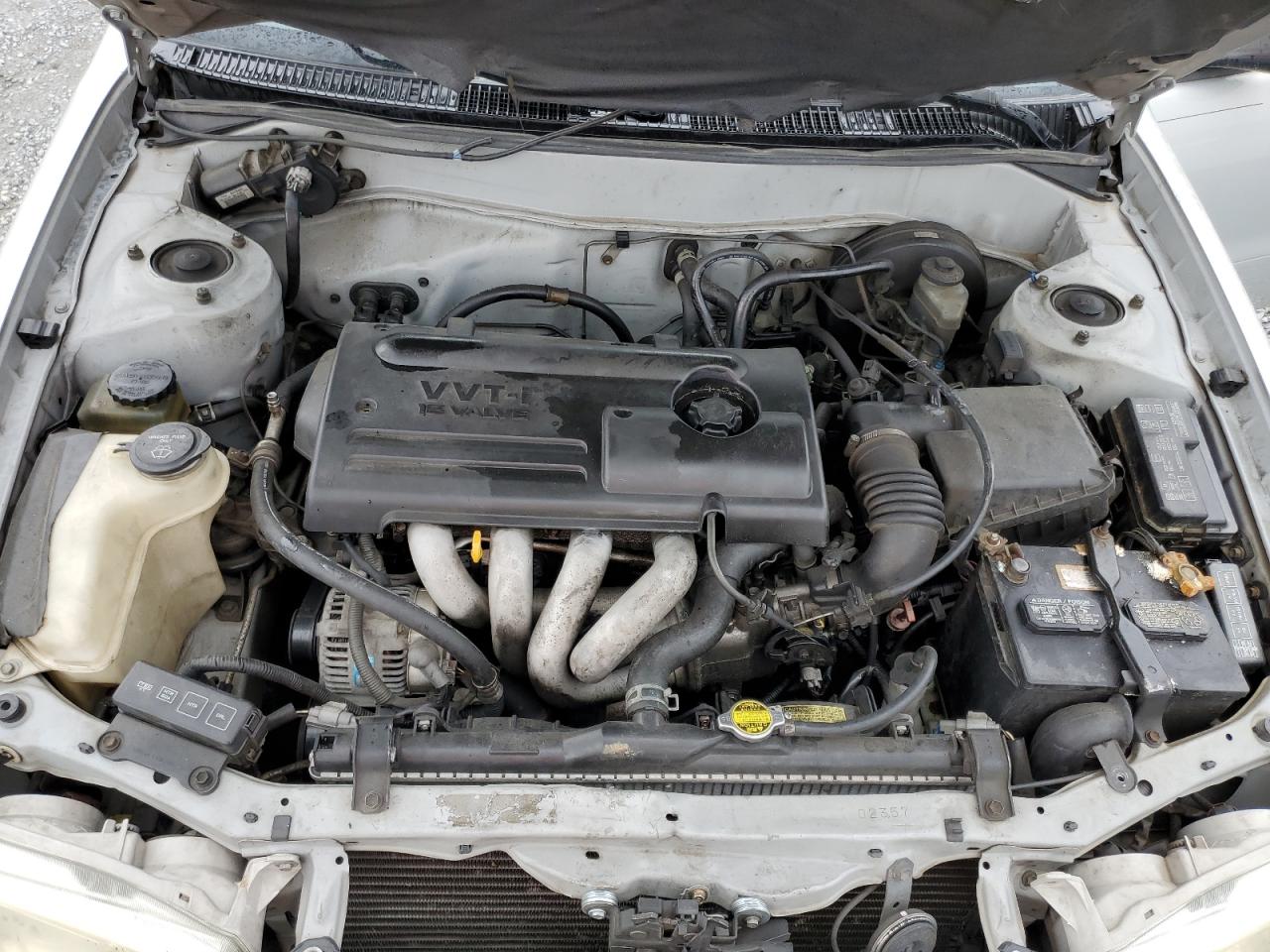 2002 Toyota Corolla VIN 1NXBR12E22Z640179 Copart auction photo, front end / rear end damage thumbnail 11