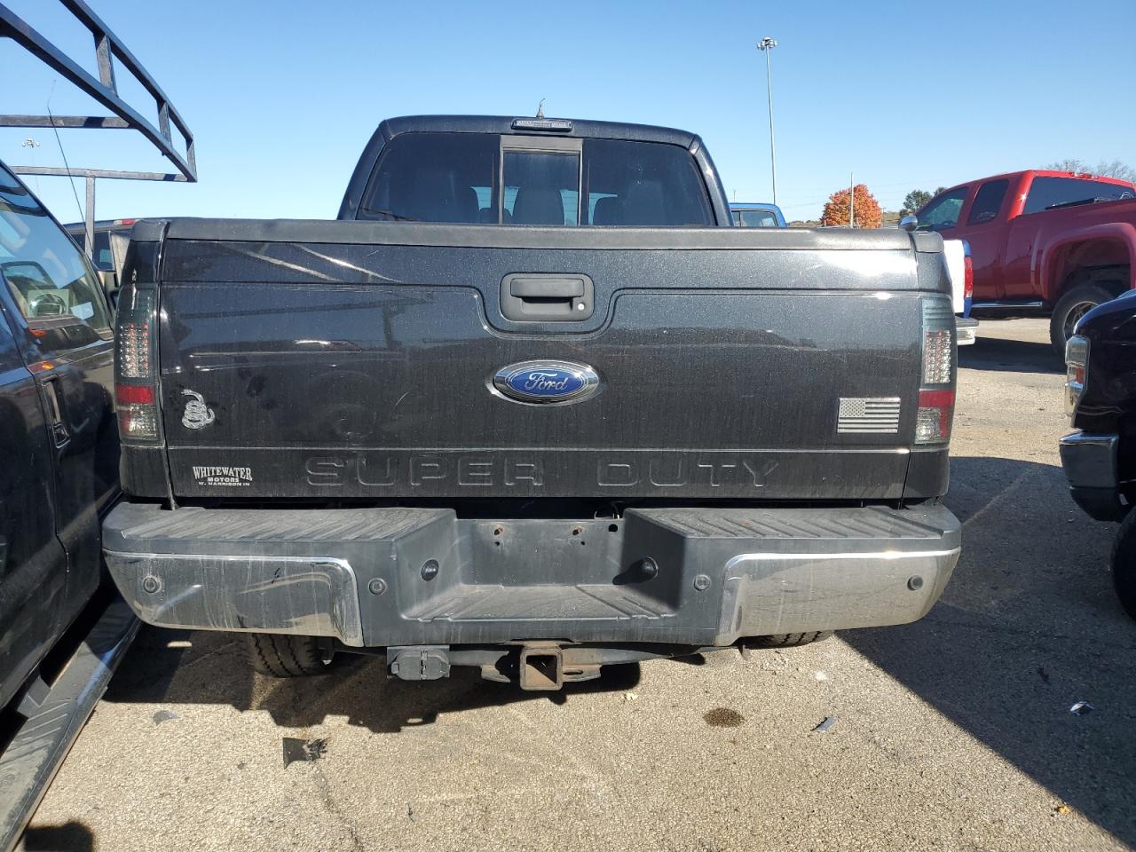2013 Ford F350 VIN 1FT8W3BT0DEB40021 Copart auction photo, front end / side damage thumbnail 6