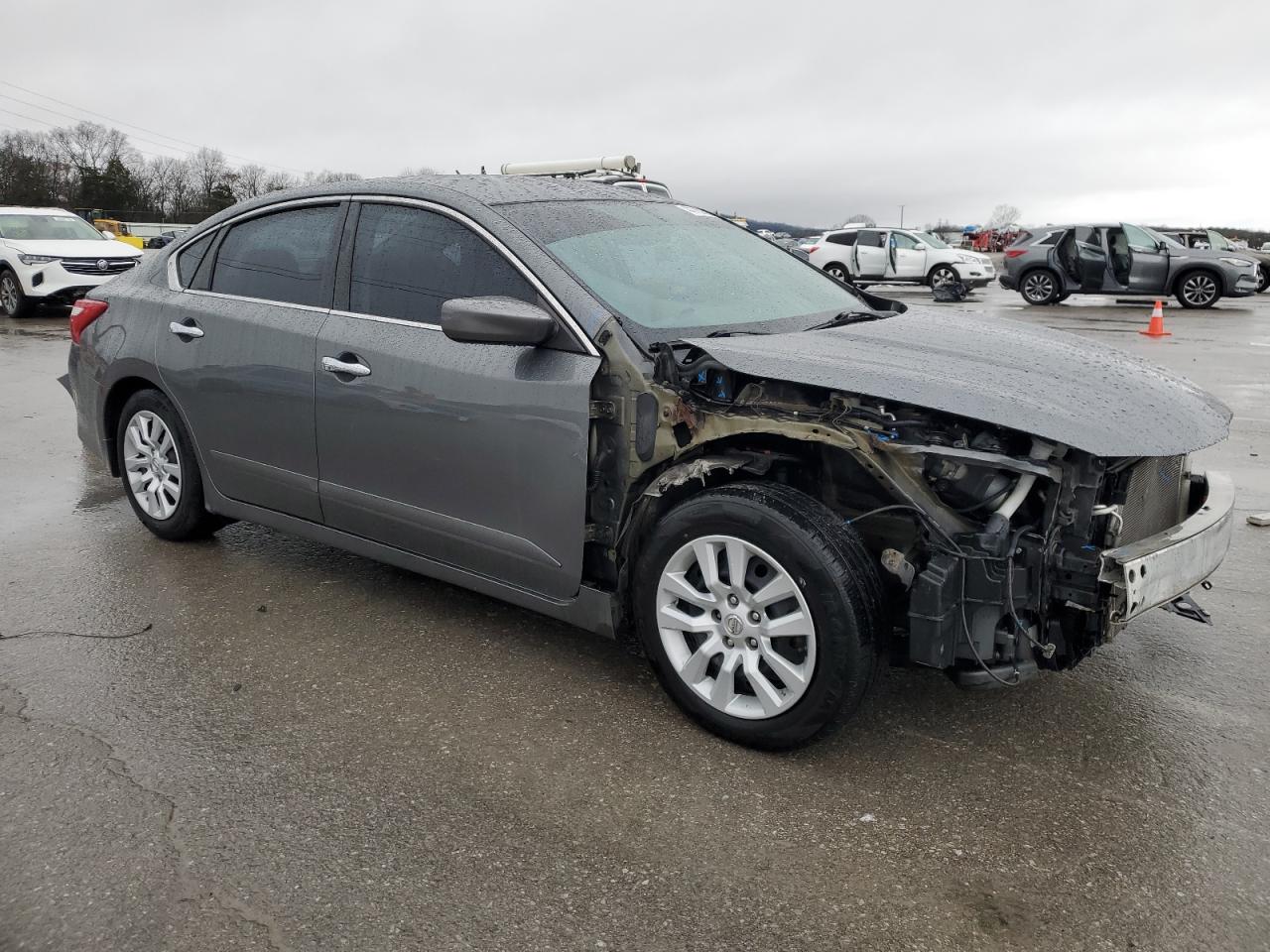 2017 Nissan Altima VIN 1N4AL3AP8HC238848 Copart auction photo, front end / side damage thumbnail 4
