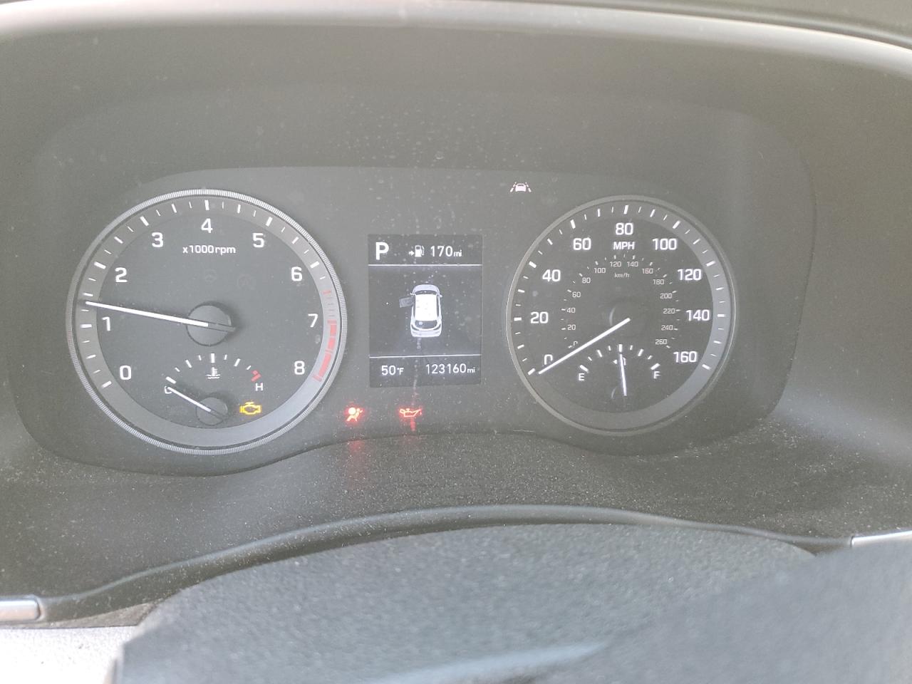 2019 Hyundai Tucson VIN KM8J23A43KU016783 Copart auction photo, mechanical / front end damage thumbnail 9