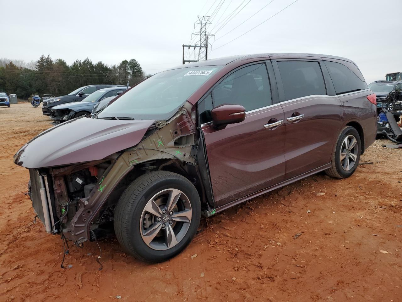 2018 Honda Odyssey VIN 5FNRL6H81JB030901