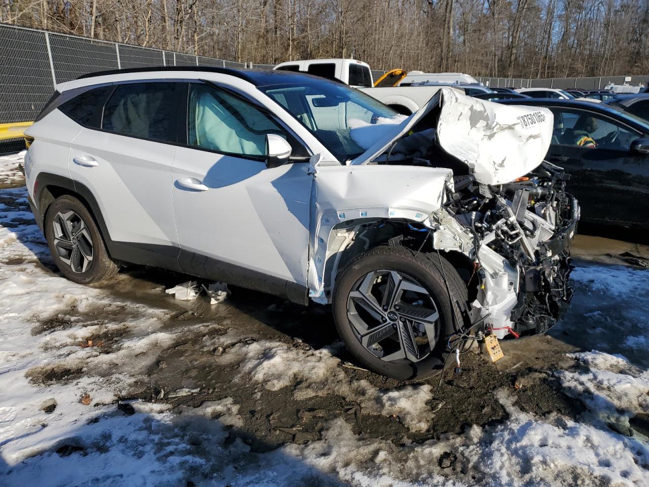 2024 Hyundai Tucson VIN KM8JCCD11RU217817 Copart auction photo, front end damage thumbnail 4