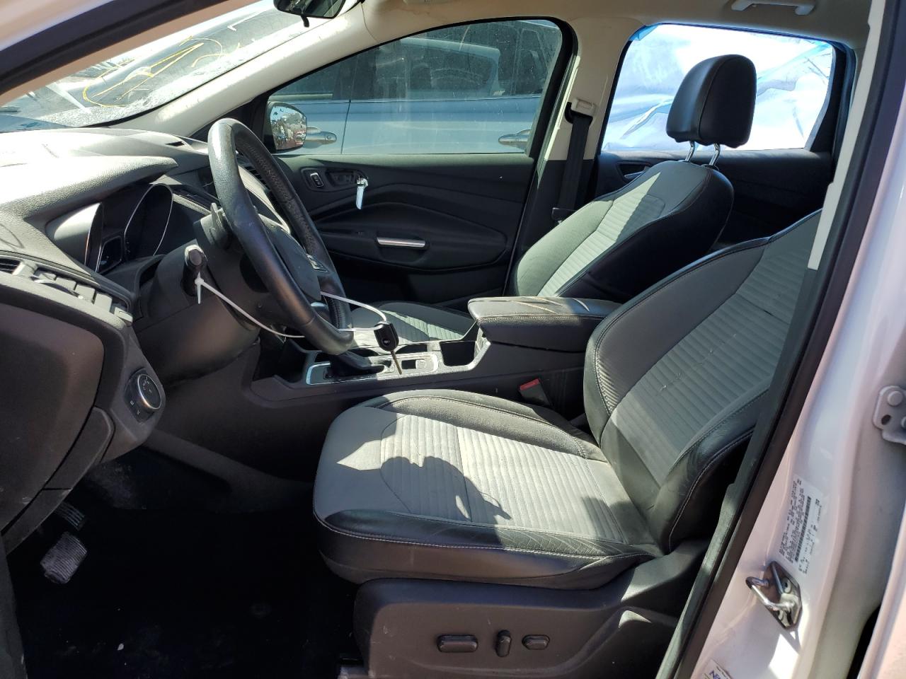 2017 Ford Escape VIN 1FMCU0G98HUA13634 Copart auction photo, side damage thumbnail 7