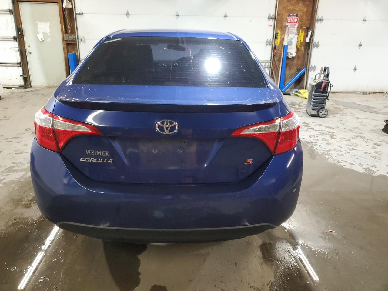 2014 Toyota Corolla VIN 2T1BURHE2EC069139 Copart auction photo, front end / side damage thumbnail 6