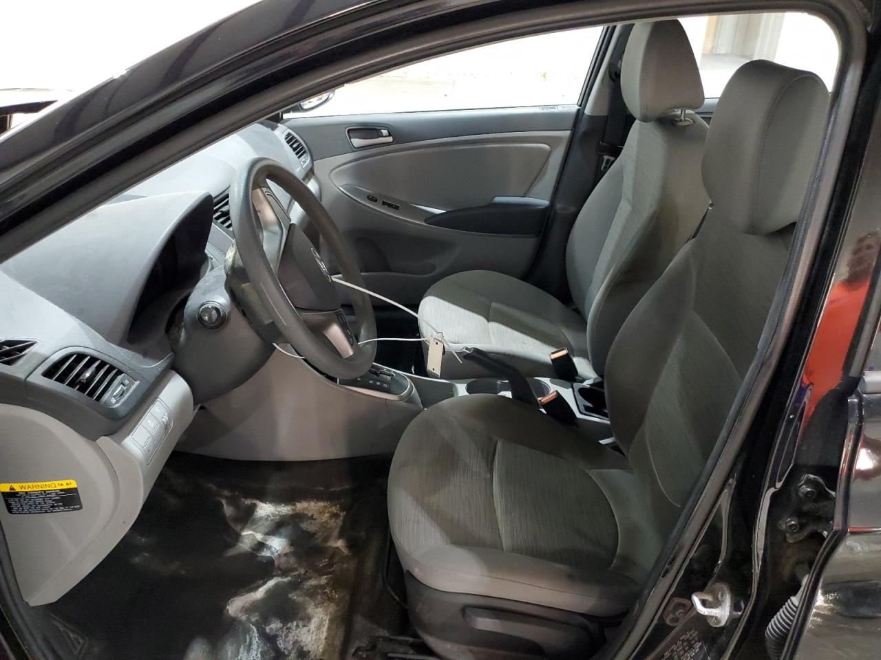2015 Hyundai Accent VIN KMHCT5AE3FU215980 Copart auction photo, front end damage thumbnail 7