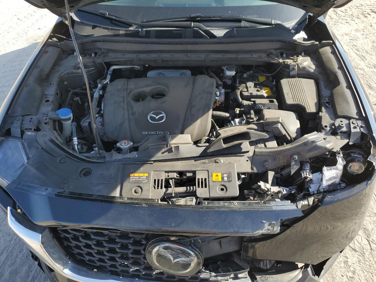 2022 Mazda CX-5 VIN JM3KFBCM7N0565569 Copart auction photo, front end damage thumbnail 13