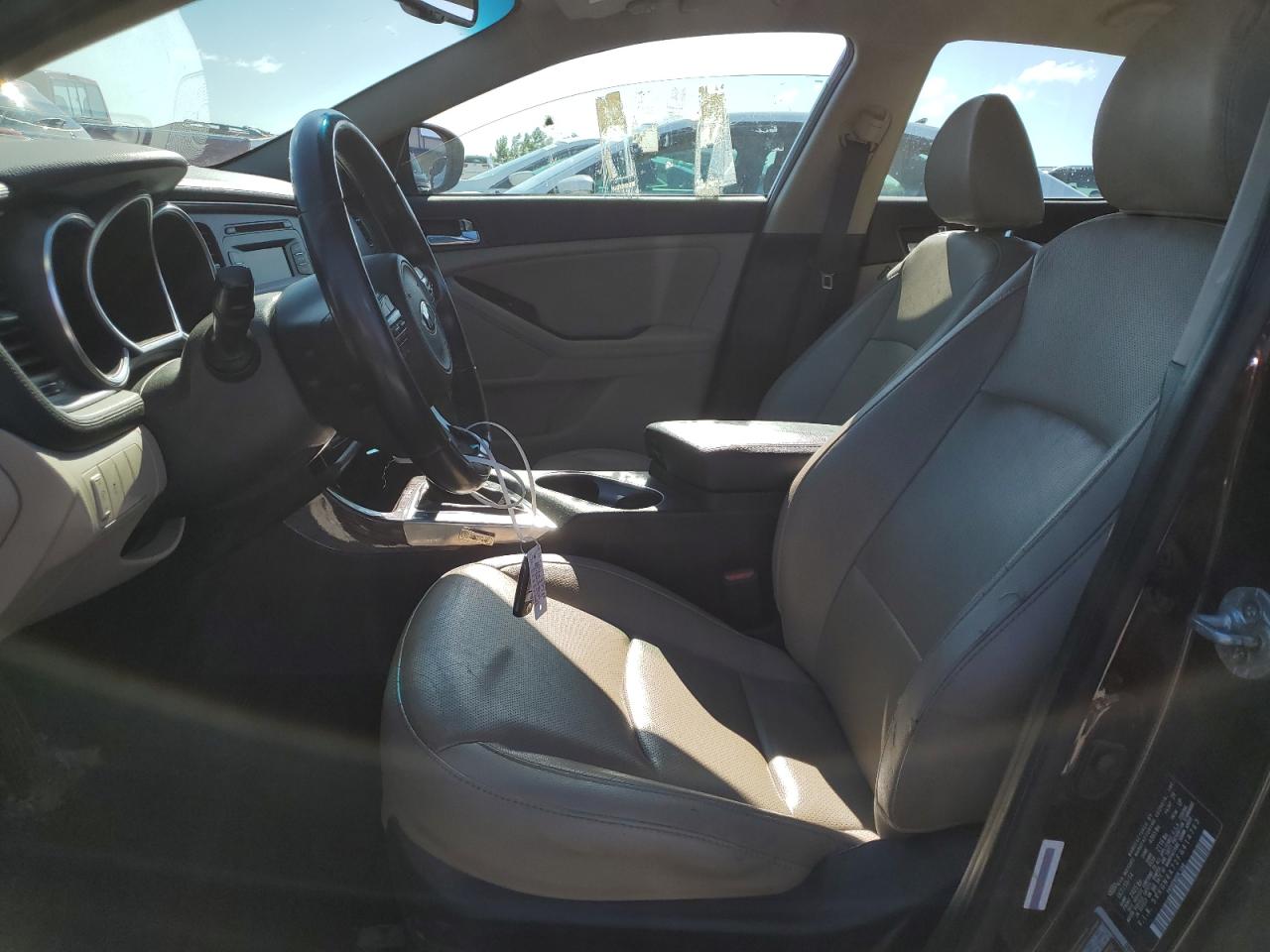 2015 KIA Optima VIN 5XXGN4A72FG414763 Copart auction photo, rear end / side damage thumbnail 7