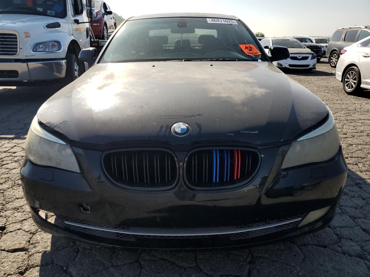 2010 BMW 5er VIN WBANU5C57AC365237 Copart auction photo, front end damage thumbnail 5