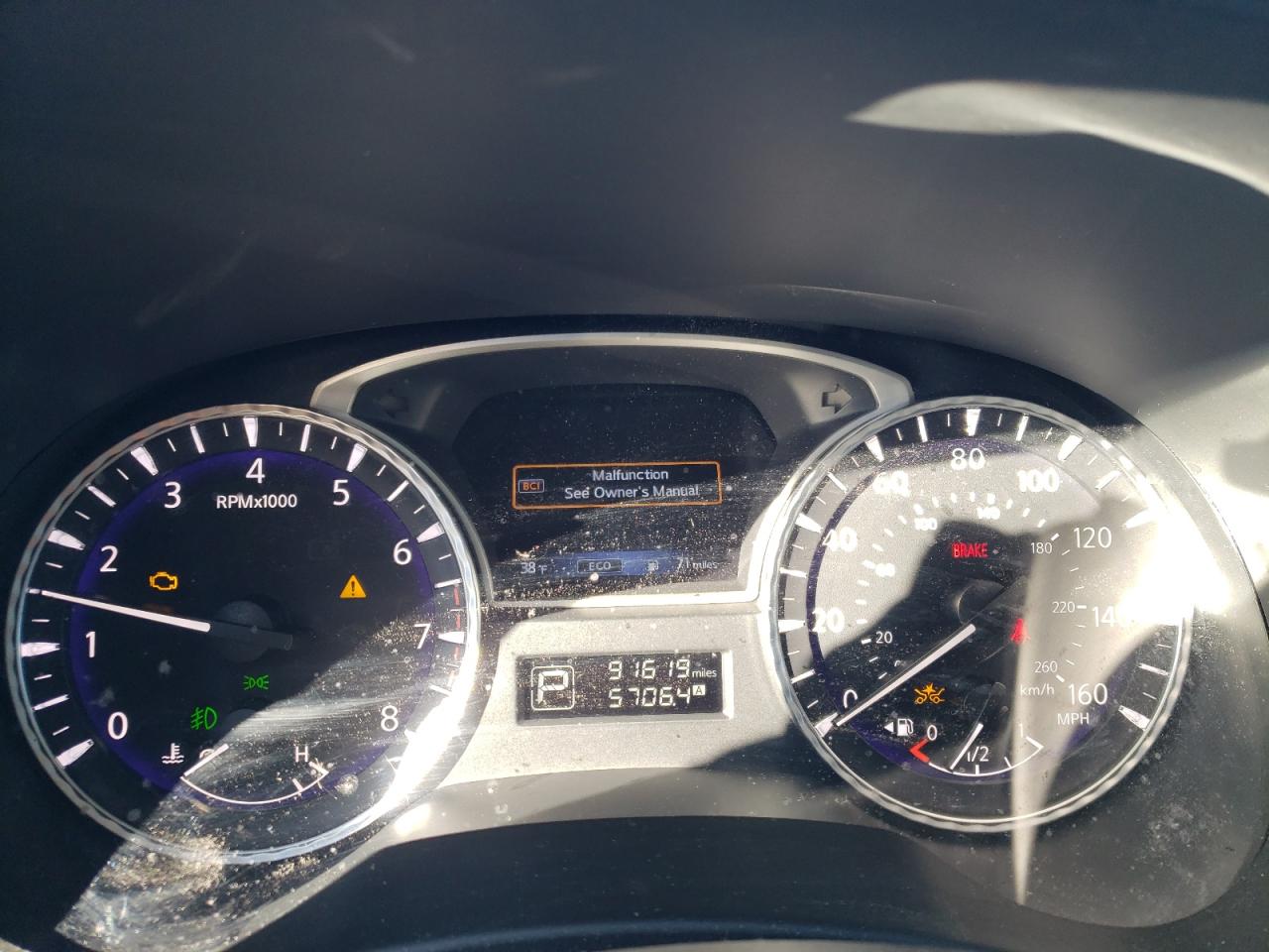 2019 Infiniti QX60 VIN 5N1DL0MM1KC561598 Copart auction photo, front end / stripped damage thumbnail 9