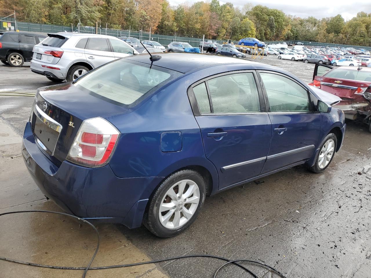 2010 Nissan Sentra VIN 3N1AB6AP4AL679999 Copart auction photo, mechanical / front end damage thumbnail 3
