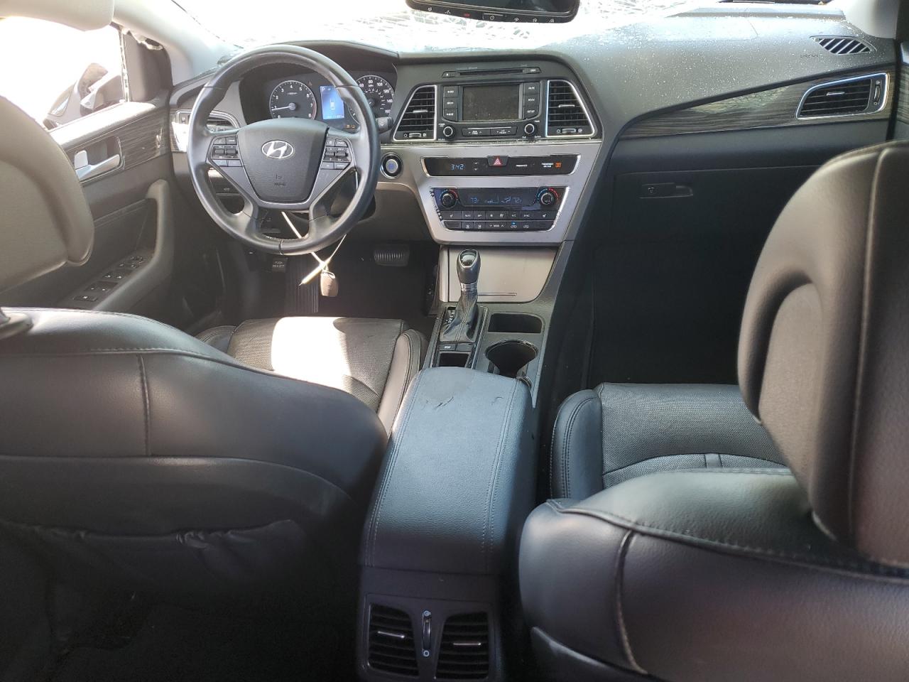 2015 Hyundai Sonata VIN 5NPE34AF7FH223350 Copart auction photo, rollover damage thumbnail 8