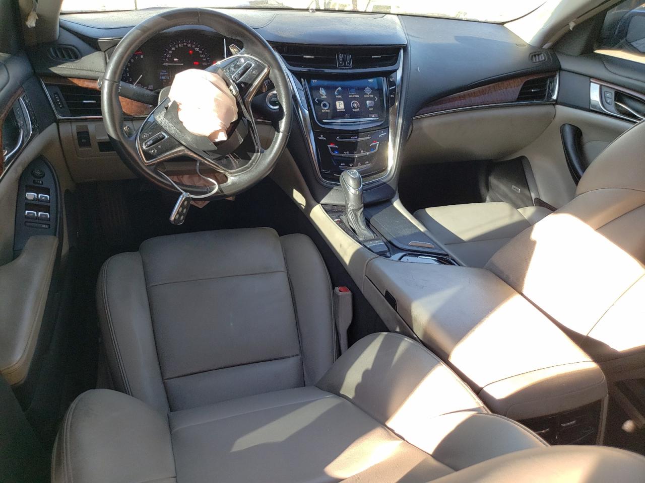 2016 Cadillac CTS VIN 1G6AP5SXXG0117444 Copart auction photo, front end damage thumbnail 8