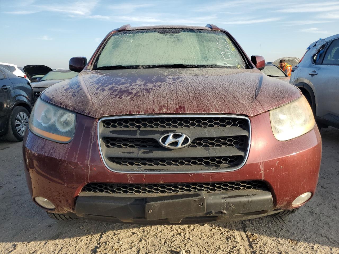 2009 Hyundai Santa Fe VIN 5NMSH13E79H270144 Copart auction photo, water/flood damage thumbnail 5