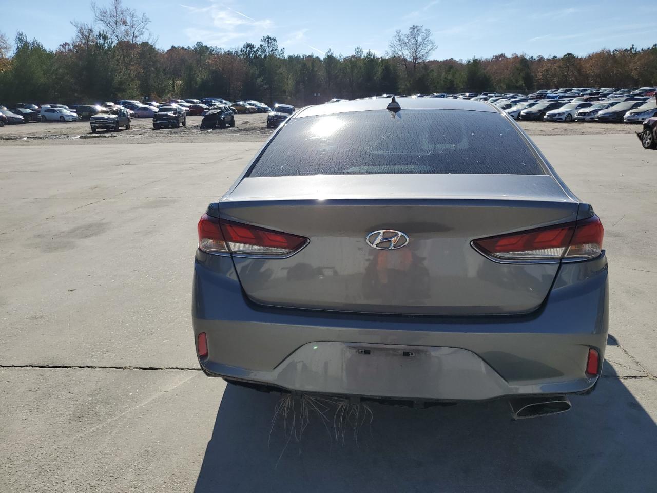 2018 Hyundai Sonata VIN 5NPE24AF0JH675958 Copart auction photo, all over / undercarriage damage thumbnail 6