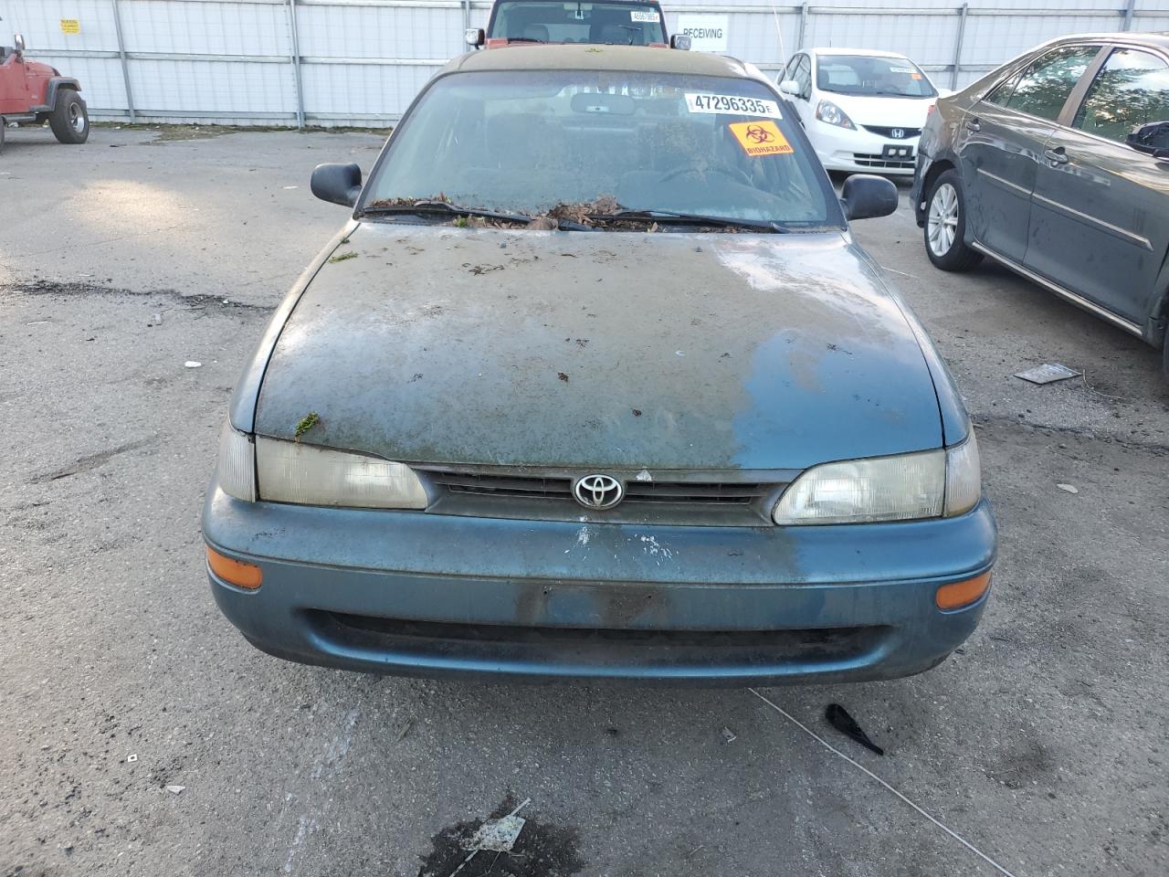1995 Toyota Corolla VIN 1NXAE09B2SZ329011 Copart auction photo, rear end damage thumbnail 5