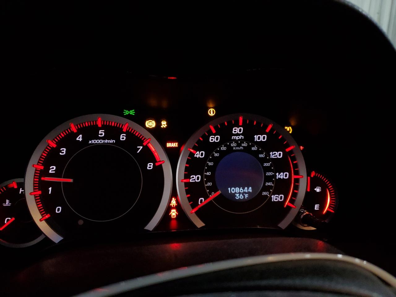 2012 Acura TSX VIN JH4CU2E88CC007839 Copart auction photo, front end / rear end damage thumbnail 9