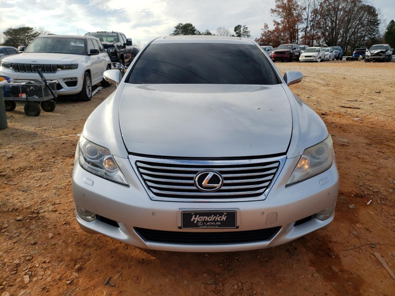 2012 Lexus LS VIN JTHCL5EF8C5014605 Copart auction photo, rear end / front end damage thumbnail 5