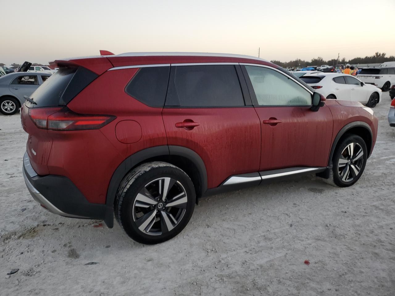 2021 Nissan Rogue VIN JN8AT3DC1MW102481 Copart auction photo, water/flood damage thumbnail 3