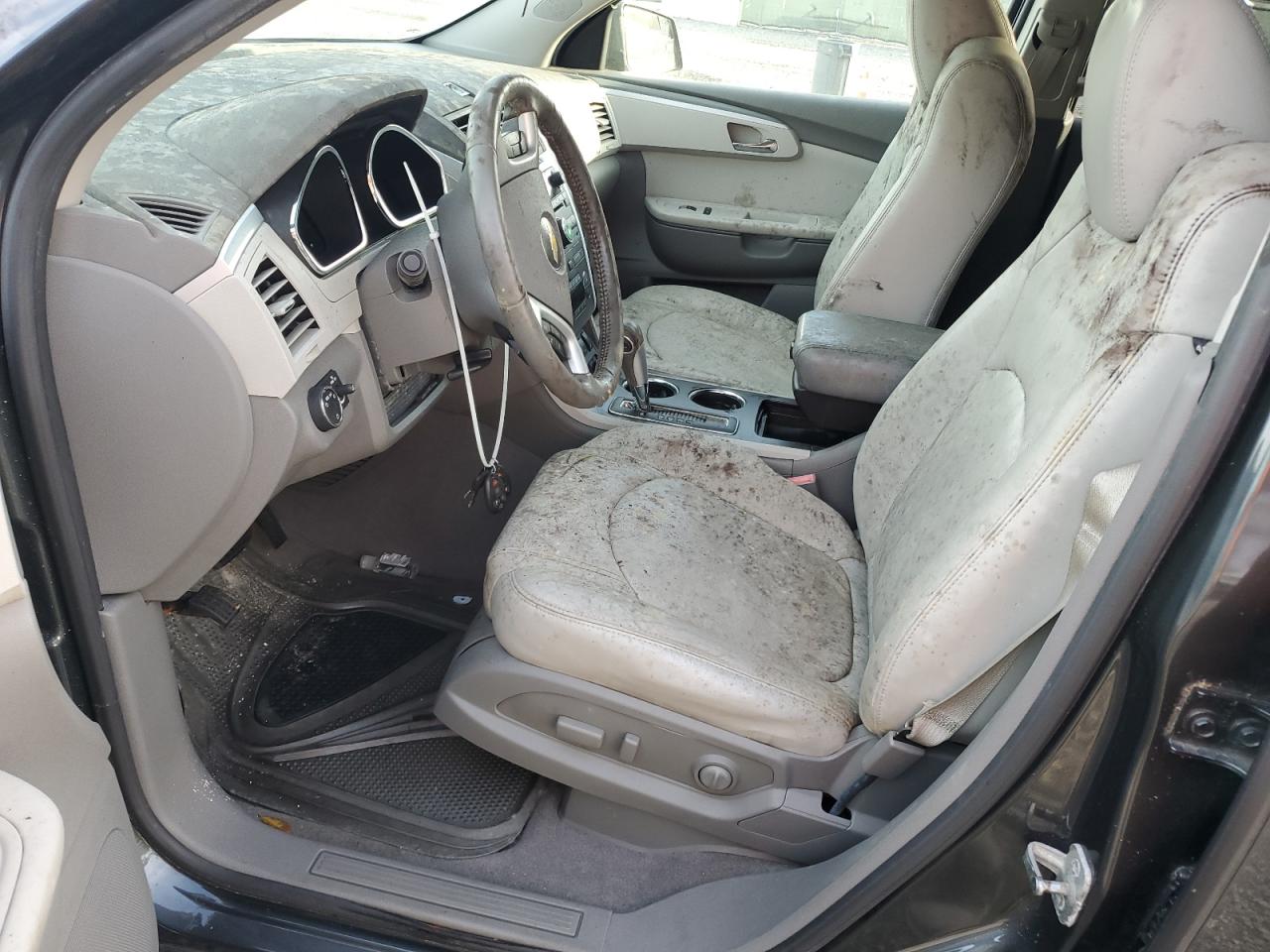 2011 Chevrolet Traverse VIN 1GNKRJED0BJ132552 Copart auction photo, water/flood damage thumbnail 7