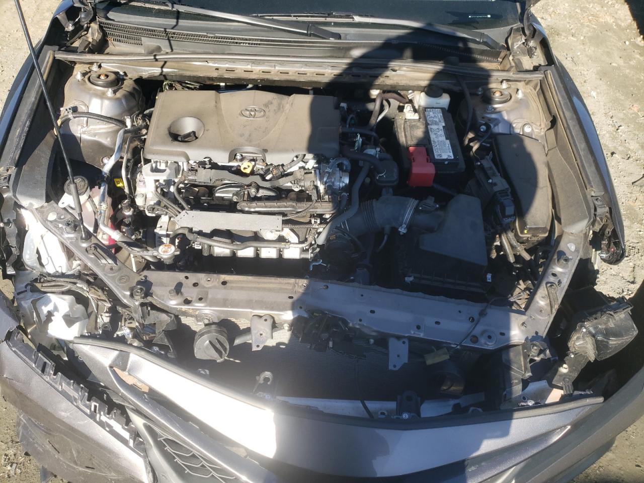 2022 Toyota Camry VIN 4T1T11AK7NU633901 Copart auction photo, front end / minor dent/scratches damage thumbnail 12