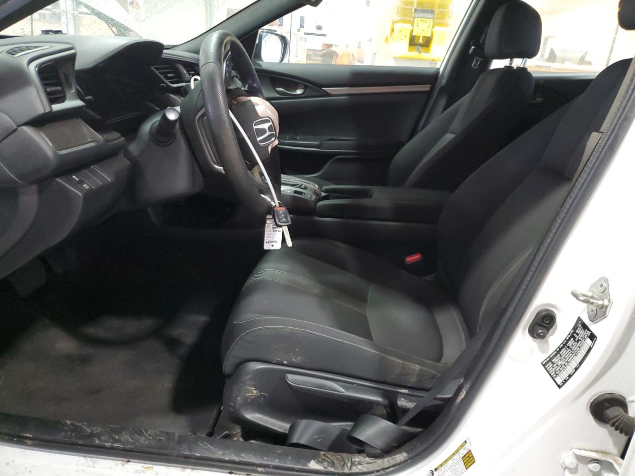 2017 Honda Civic VIN SHHFK7H27HU408459 Copart auction photo, front end / side damage thumbnail 7