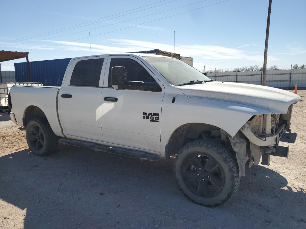 2021 RAM 1500 VIN 3C6RR7KG3MG599632 Copart auction photo, front end / rear end damage thumbnail 4