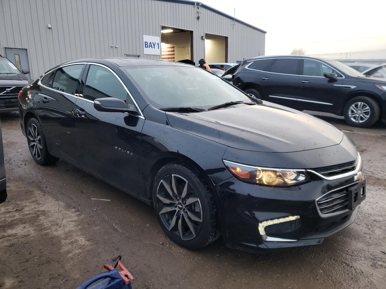 2018 Chevrolet Malibu VIN 1G1ZD5ST4JF277564 Copart auction photo, front end damage thumbnail 4