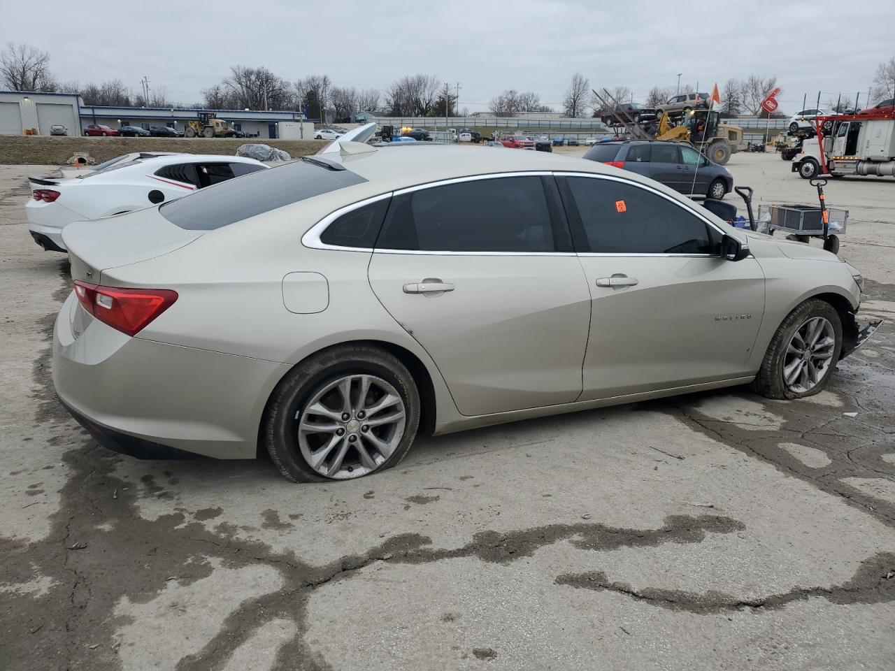 2016 Chevrolet Malibu VIN 1G1ZE5ST3GF214560 Copart auction photo, front end damage thumbnail 3