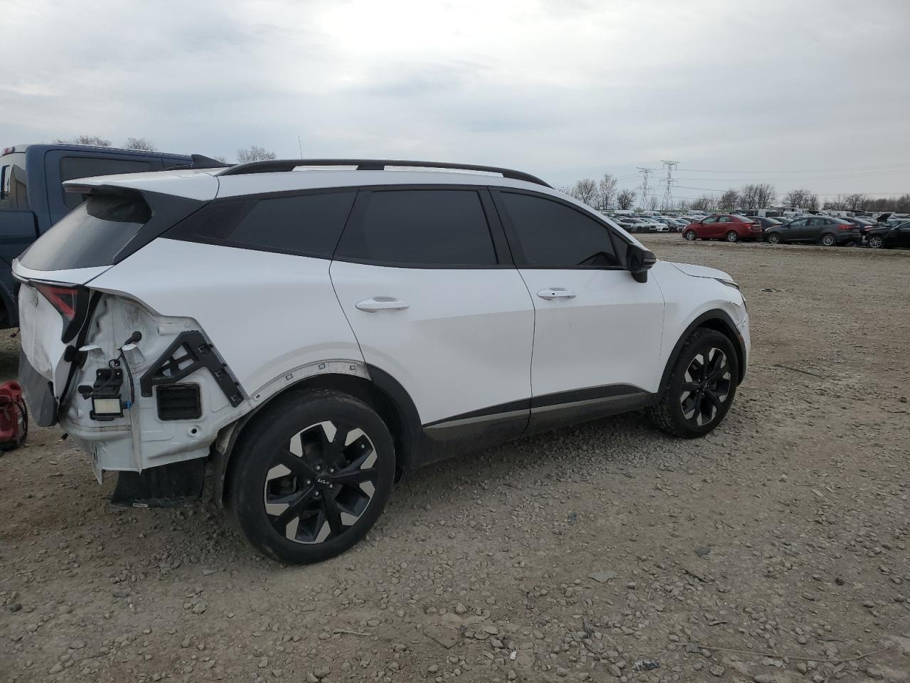 2023 KIA Sportage VIN 5XYK6CAF6PG087449 Copart auction photo, rear end damage thumbnail 3
