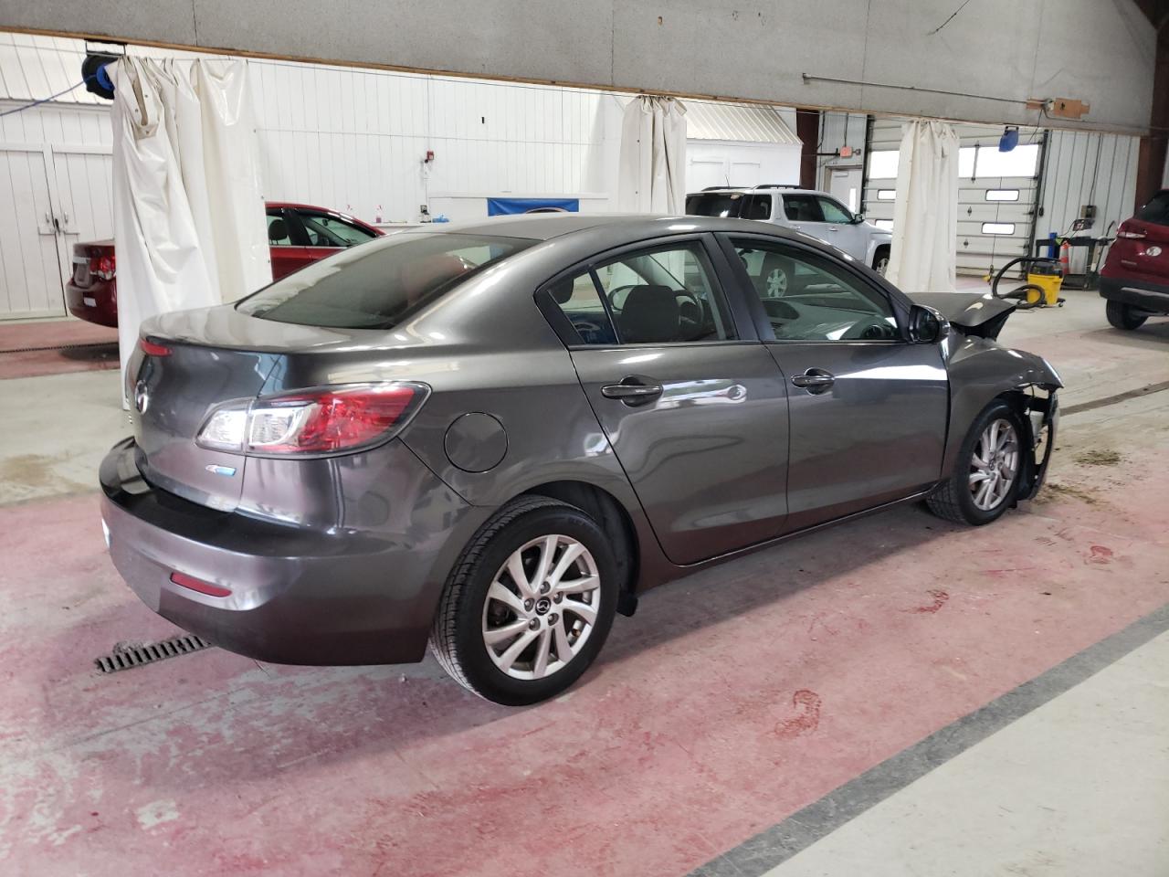 2013 Mazda 3 VIN JM1BL1VP7D1740334 Copart auction photo, front end damage thumbnail 3