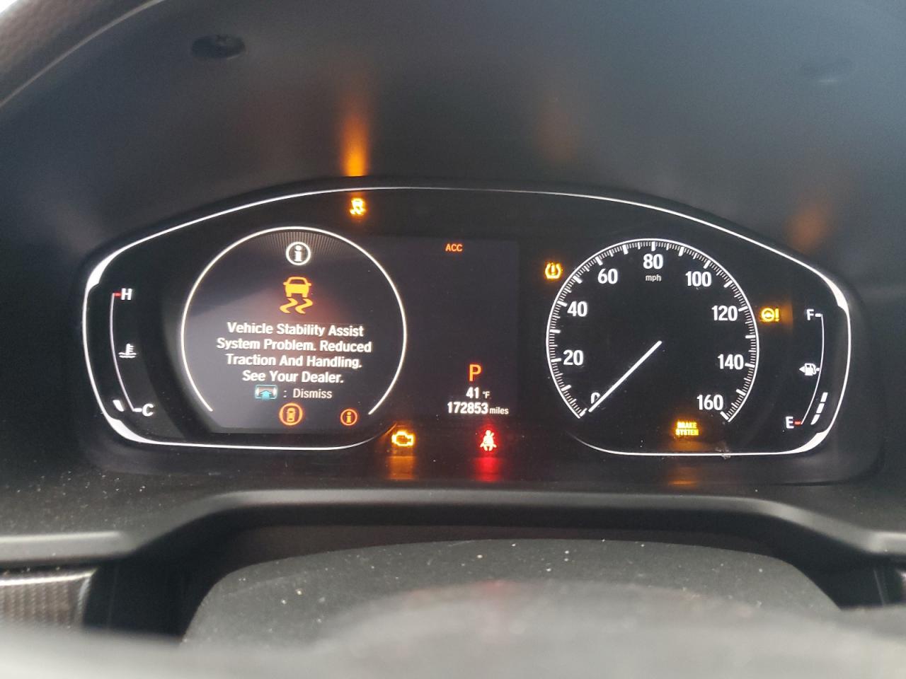 2019 Honda Accord VIN 1HGCV1F39KA006495 Copart auction photo, front end damage thumbnail 9