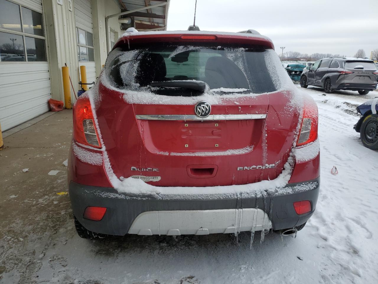 2015 Buick Encore VIN KL4CJASB2FB226417 Copart auction photo, front end damage thumbnail 6