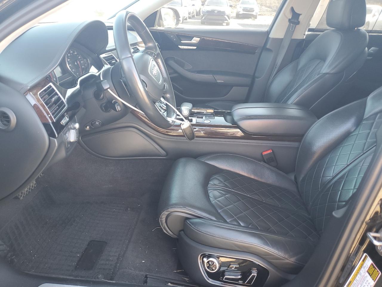 2015 Audi A8 VIN WAU32AFD5FN022074 Copart auction photo, side damage thumbnail 7
