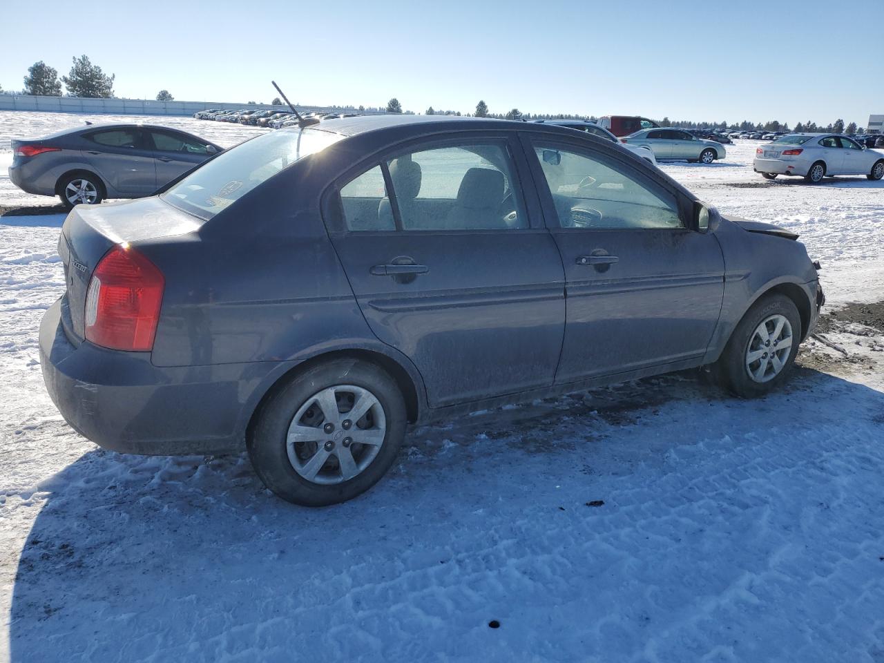 2011 Hyundai Accent VIN KMHCN4ACXBU592447 Copart auction photo, front end damage thumbnail 3