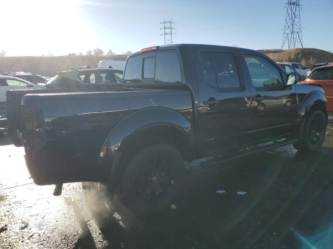 2020 Nissan Navara (Frontier) VIN 1N6ED0EB4LN722435 Copart auction photo, rear end / front end damage thumbnail 3