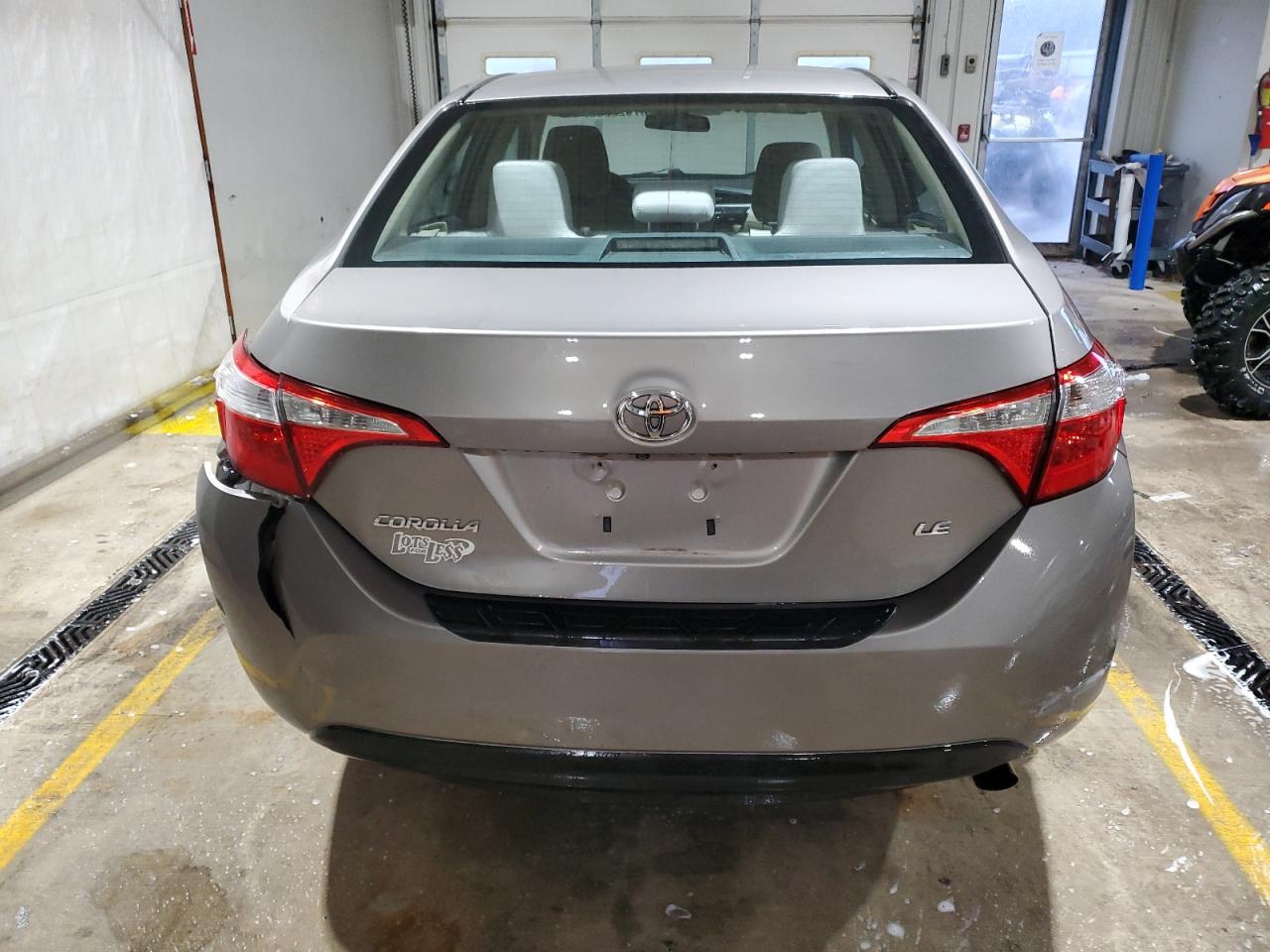 2014 Toyota Corolla VIN 2T1BURHE9EC056100 Copart auction photo, rear end damage thumbnail 6