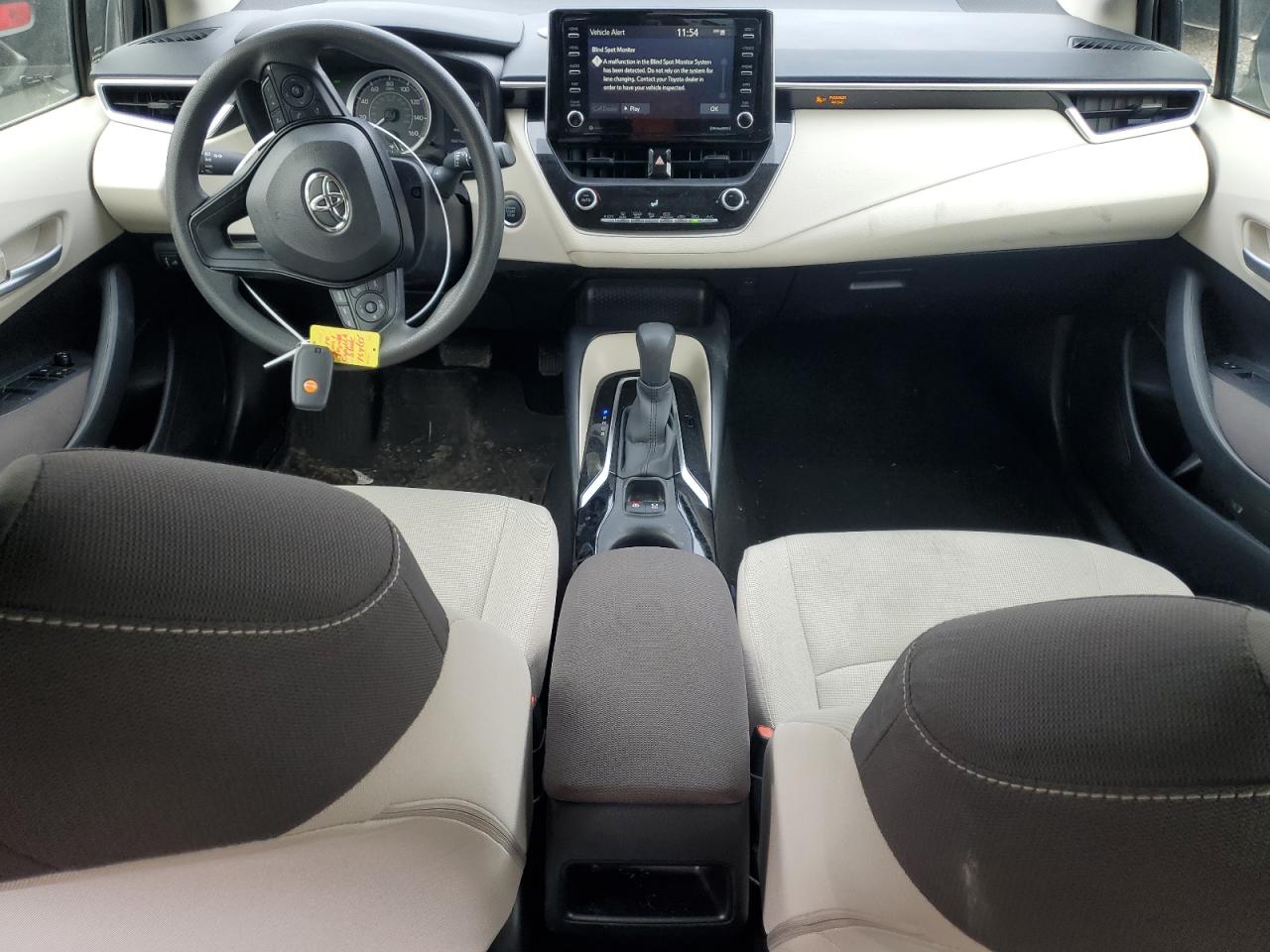 2021 Toyota Corolla VIN JTDVPMAE1MJ154655 Copart auction photo, front end / undercarriage damage thumbnail 8