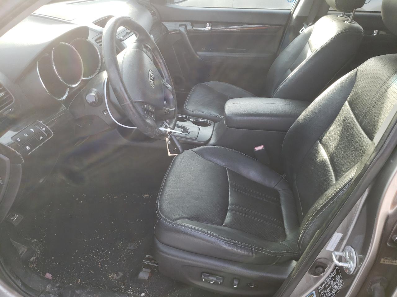 2012 KIA Sorento VIN 5XYKUDA20CG198436 Copart auction photo, front end / side damage thumbnail 7