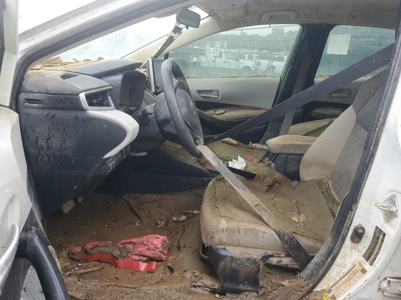 2021 Toyota Corolla VIN JTDVPMAE0MJ181328 Copart auction photo, water/flood damage thumbnail 7