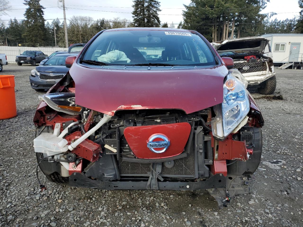 2013 Nissan Leaf VIN 1N4AZ0CP9DC407179 Copart auction photo, front end damage thumbnail 5
