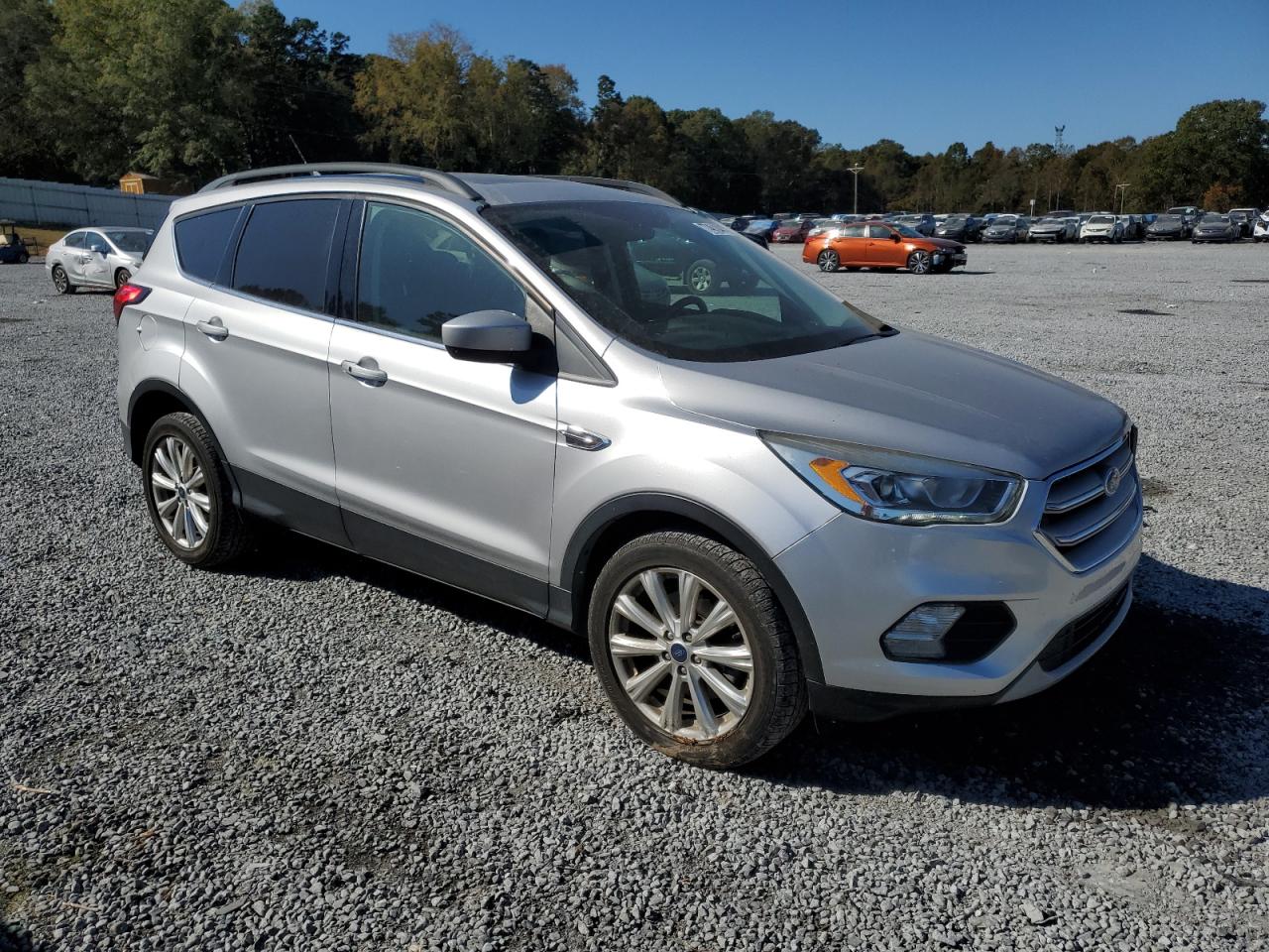 2019 Ford Escape VIN 1FMCU9HD2KUA28130 Copart auction photo, rear end / front end damage thumbnail 4